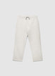 Long gym trousers with drawstring waistband - M