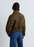 Bomber con tasche a pattina e colletto alto