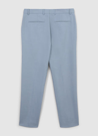 Plain-coloured suit trousers