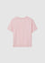 Solid-coloured crew-neck T-shirt