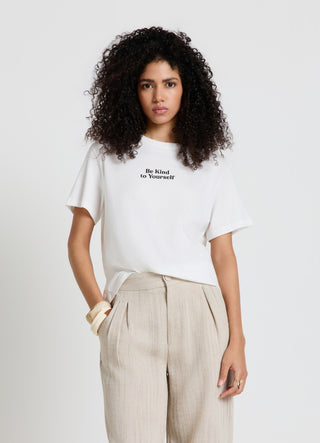 T-shirt with front/back print