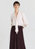 Blusa rever sciallato fermaglio