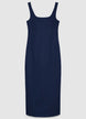 Square-neck sheath dress - M