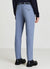 Plain-coloured chino trousers