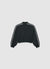 Zip-up sweatshirt with lace inserts