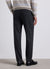 Pantaloni straight a microfantasia