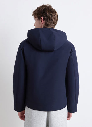 Giubbotto softshell imbottito con cappuccio