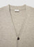 Cardigan con bottoni e scollo a V