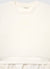 Sweatshirt mit Spitzeneinsatz und Schriftzug