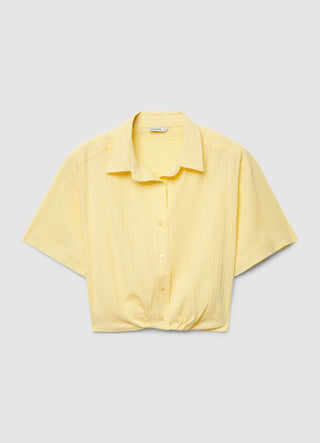Shirt with embossed detailing