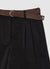 Bermuda shorts with belt