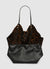 Shopper mit Felloptik im Animalier-Design