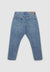 Cropped jeans with rips