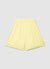 Shorts bermuda con lino e pinces