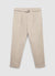 Chino trousers with belt