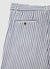 Pantaloncini bermuda a righe con coulisse