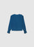 Blusa con volant similsatin