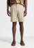 Pantaloncini bermuda con pinces a tinta unita