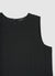 Sleeveless solid-colour blouse