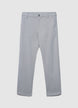 Einfarbige lange Hose - 8-9