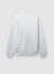 Textured crew neck sweatshirt