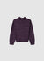 Plain-colour polo neck jumper