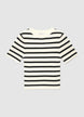 Gestreiftes T-Shirt - XL