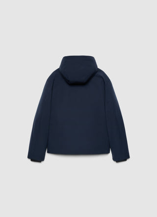 Giubbotto softshell imbottito con cappuccio