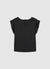 Blusa maniche con rouches