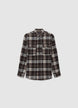 Chemise à carreaux avec poches appliquées - XL