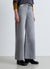 Super wide leg jeans with belt