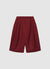 Bermuda shorts with pleats and French pockets