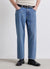 Carrot-Fit-Jeans mit fünf Taschen