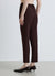 Pantaloni con pinces e vita elasticizzata