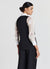 Pink appliqué waistcoat