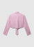 Camicia crop cravatta