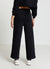 Pantaloni ginnici wide leg con bande laterali