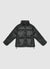 Short padded jacket in a solid colour