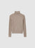 Cable knit turtleneck jumper