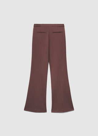 Pantalon flare avec boutons bijoux