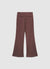 Pantalon flare avec boutons bijoux