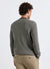 Rundhalsausschnitt Pullover aus glatt gestricktem Stoff