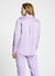 Chemise en simili satin uni