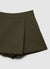 Skort with front panel