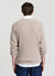 Raglan sleeve ribbed jumper