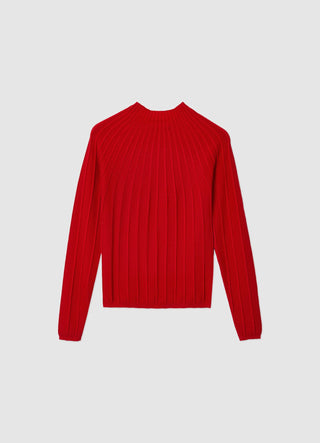 Rippstrickpullover