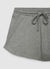 Shorts jogging con effetto luccicante