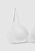 Padded triangle lace bra