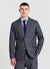 Single-breasted checked jacket