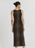 Long animal print dress